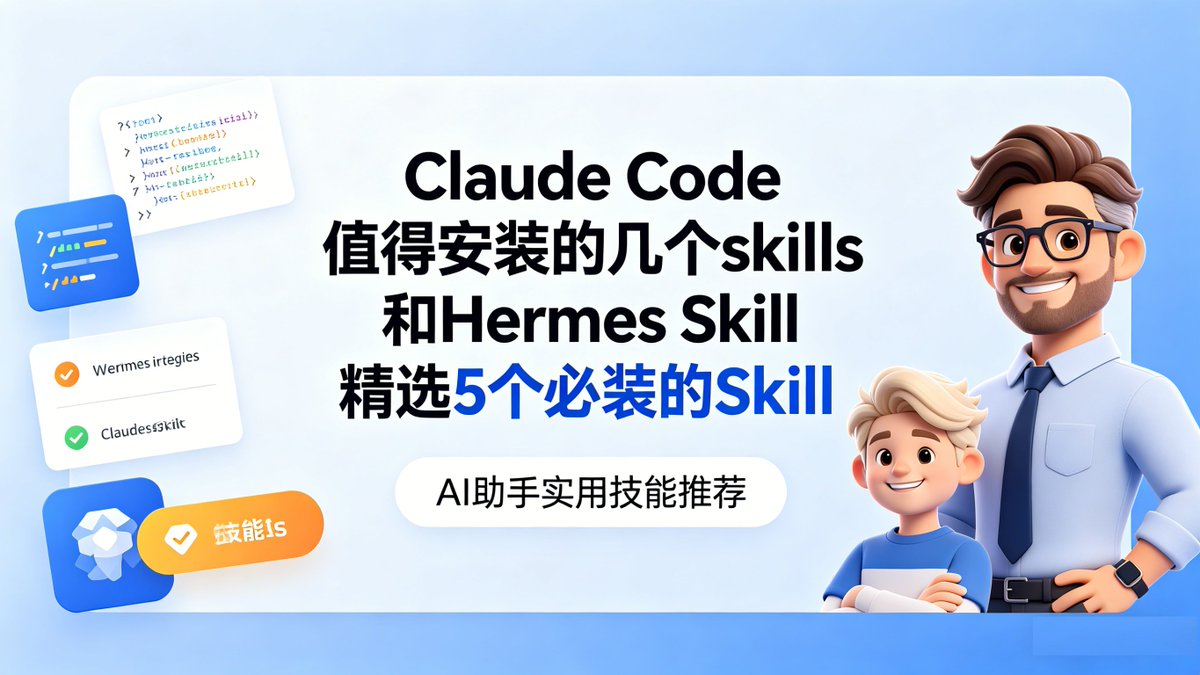 Dragonhau66's tweet photo. 《Claude Code 值得安装的几个skills 和Hermes Skill 精选5个必装的Skill》

Claude Code 值得安装的8个skills 如下：

1、Claude Mem - 给 Claude 装记忆，不用重复描述需求：
https://t.co/MwcSFpZUY9
2、Obsidian Skills - 让 Claude 真正理解你的上下文：
https://t.co/zHuCvCsZiE
3、GSD - 让 Claude 真正干活，不是瞎扯：
https://t.co/1o6e4iuaY0
4、LightRAG - 知识图谱，Claude 秒变专家：
https://t.co/1AXl4eIxEn
5、Superpowers - 给 Claude 装上超能力：
https://t.co/2LJLIr1IKW 
6、Everything Claude Code - 你需要的功能都在这里：
https://t.co/LhjJ0TNbzO 
7、n8n-MCP - Claude 接入自动化，一个提示词搞定整个流程：
https://t.co/V6hcR9q6Ed
8、UI UX Pro Max - 设计审美直接拉满，告别废于界面：
https://t.co/7H48IbwZE9

 Hermes Skill 精选的5个必装的Skill 如下：

1.  https://t.co/zD0pL6EWOt 85K星的含金量；
必备Skill，优化Hermes记忆层，自我进化的必备Skill。

2. https://t.co/B27G8IKZvK 11K星；
同样是gbrain大佬的作品，多团队协作，效率提升的必备Skill。

3. https://t.co/LGlytwFkTf 4.6K星；
WebUi，轻量级设，让你的Hermes访问起来更加丝滑。

4. https://t.co/do3avJUHst
1.9K 星；
全网最全的Hermes生态导航，必装的搜索级Skill。

5. https://t.co/o1A0rBs9Kx 2.4K星；
Hermes创始人 @Teknium  亲自编写，自进化增强版。