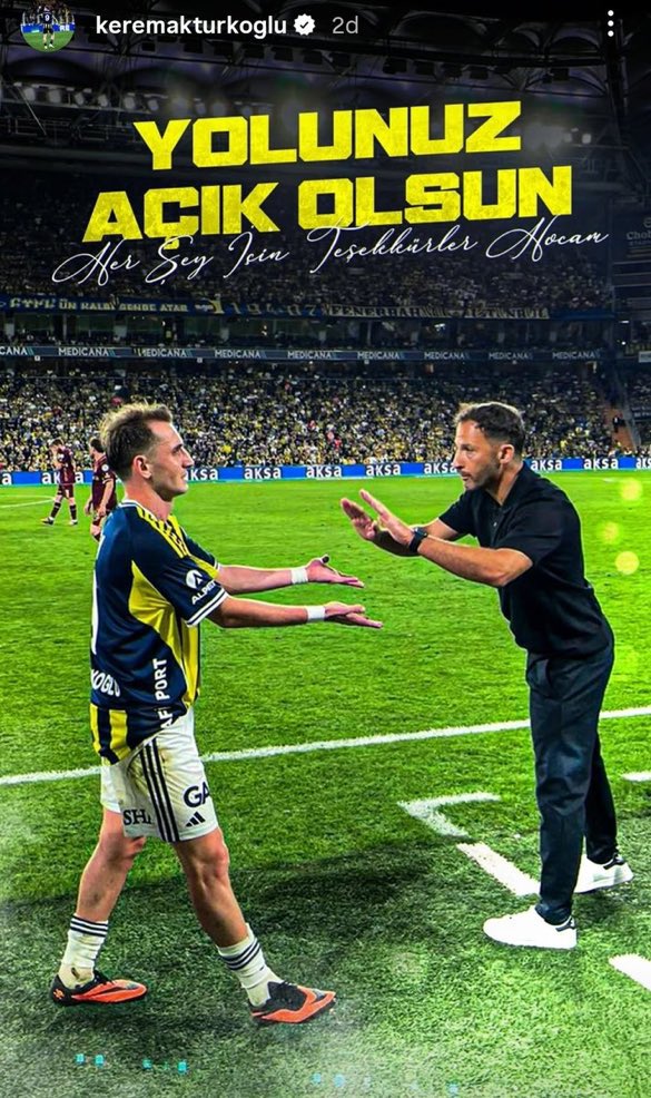 SportsDigitale's tweet photo. Marco Asensio: Sizinle çalışmak bir zevkti. Gelecekte size en iyi dileklerimi sunarım. Teşekkür ederim!

Anderson Talisca: Bayım, her şey için teşekkür ederim  Senden çok şey öğrendim,  Sen inanılmaz bir insansın,  Tanrı geleceğinizi hayırlı eylesin.

Milan Skriniar: Her şey için minnettarım, hocam. Sana ve ekibine başarılar!

Kerem Aktürkoğlu: Yolunuz açık olsun, her şey için teşekkürler hocam.