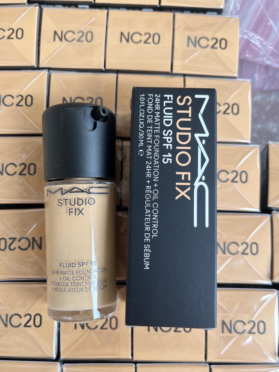 seoulpede's tweet image. 🔥พร้อมส่ง 890 บาท รองพื้น MAC Studio Fix Fluid SPF15 30ml สี NC20 ผิวขาว 〰️ มอบการปกปิดระดับกลาง อำพรางจุดบกพร่องต่างๆ ของผิว ปรับสีผิวให้สว่าง กระจ่างใส มีชีวิต ชีวา สดใส เนื้อรองพื้นเกลี่ยง่าย แห้งไว้ ไม่เป็นคราบ ติดทน

#พีดีสต็อค #mac