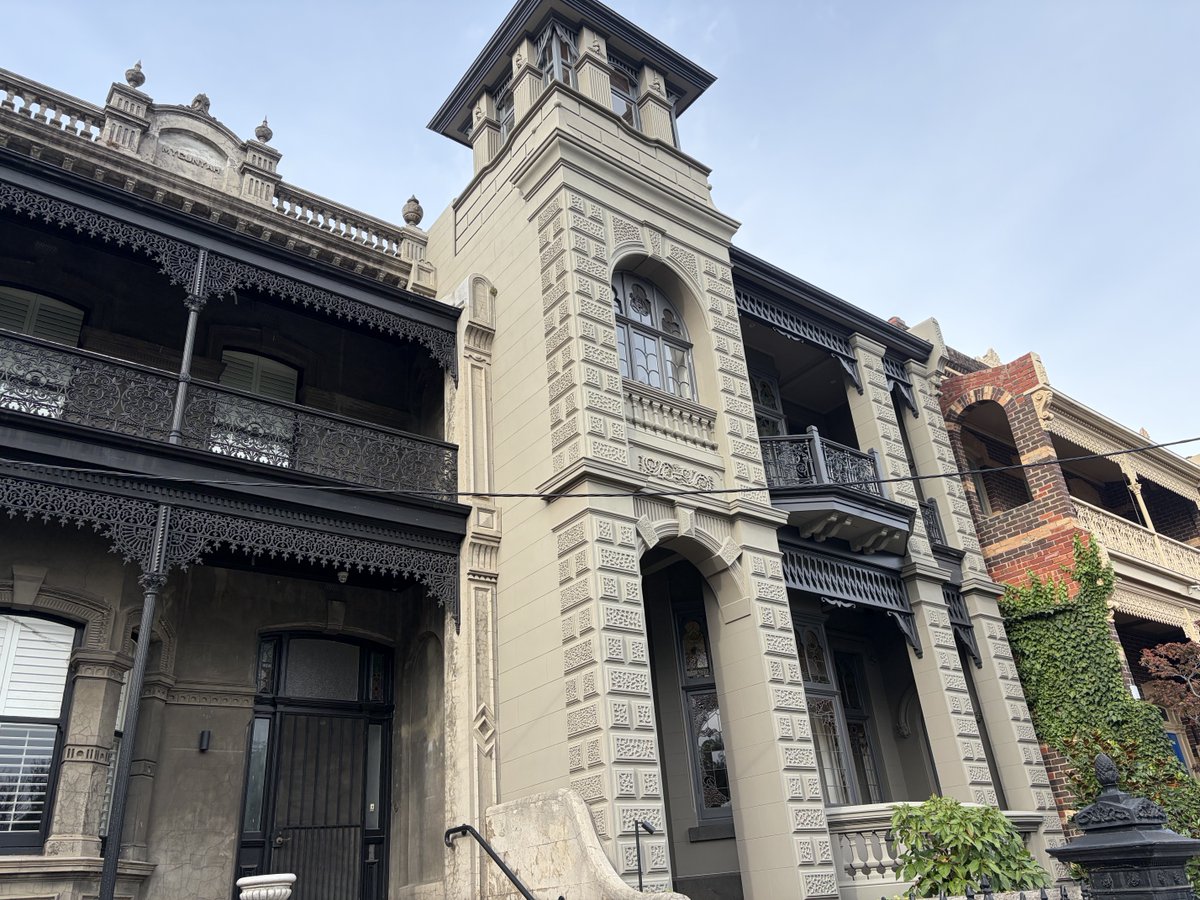 billisdoing's tweet image. Very fine Fitzroy North restoration. #architecture #MarvellousMelbourne