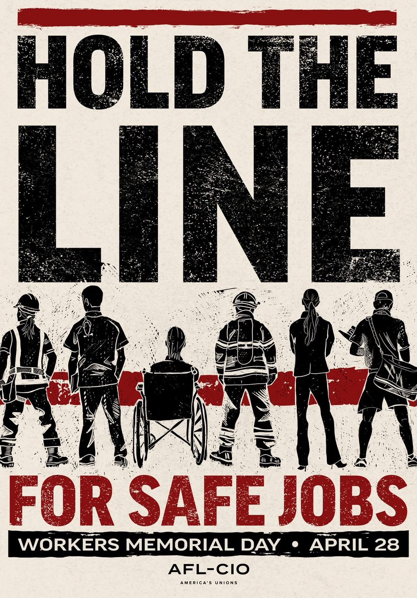 This Worker Memorial Day, the Union Label Department honors the workers who never made it home—and recommits to fighting for those still on the job.
In 2024, 5,070 workers were killed on the job, and an estimated 135,000 died from occupational disease.
#WorkersMemorialDay