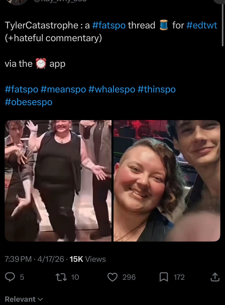 dykeparrish's tweet photo. “How dare she call us disgusting” https://t.co/T0gaf1RTHA
