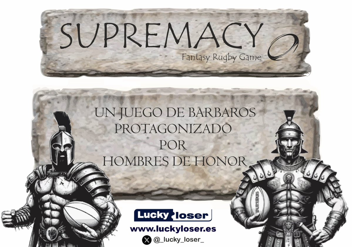 _lucky_loser_'s tweet image. Elegiras a la miticos espatanos o a la gloriosa guardia pretoriana romana?

S U P R E M A C Y
#FantasyRugbyGame 🏉
#JuegosDeMesa
#Boardgames