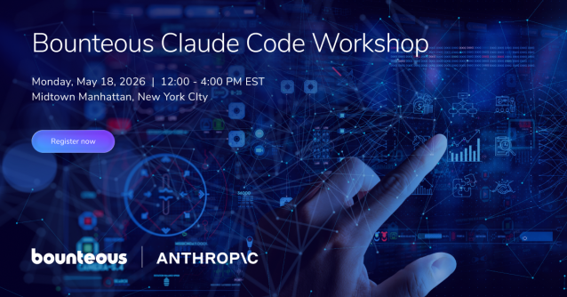 jonfisheruk's tweet photo. We’re hosting an Anthropic workshop on May 18 in NYC. You’ll build a working prototype with Claude Code, learn integration best practices, and get real-time support from Bounteous experts. I https://t.co/i2dI2zip1K https://t.co/KP7lfPx9dF