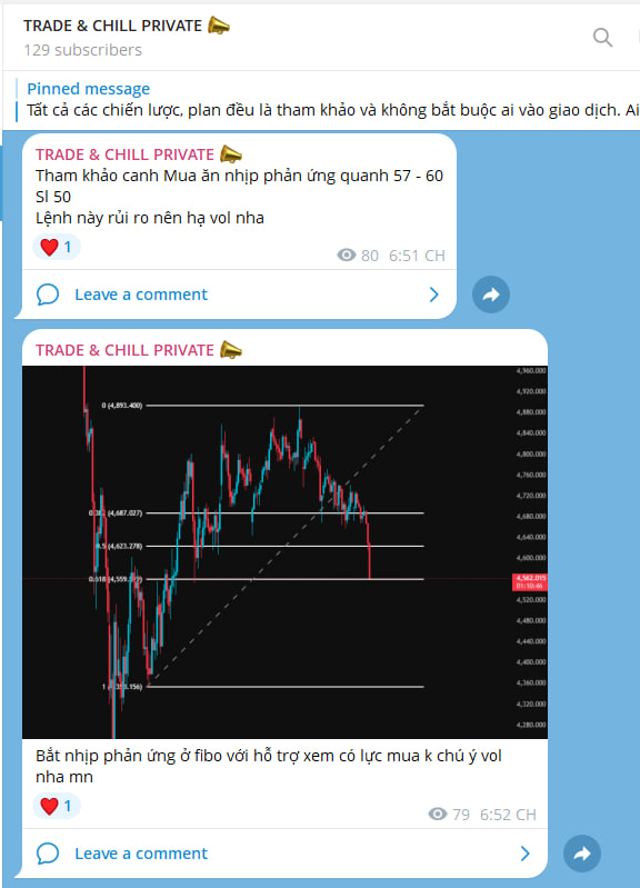 David_Tradingg's tweet image. Bài Fibo bắt nhịp phản ứng vẫn cứ là Okay
Mọi người có thể tham khảo lại trong Kịch bản hàng ngày của mình lụm phản ứng 400 pip
#DavidTrading #trader #traderthanhcong #trading #forex #Gold #plangold #Goldforex #priceaction #lamgiaunhanh #traderchuyennghiep