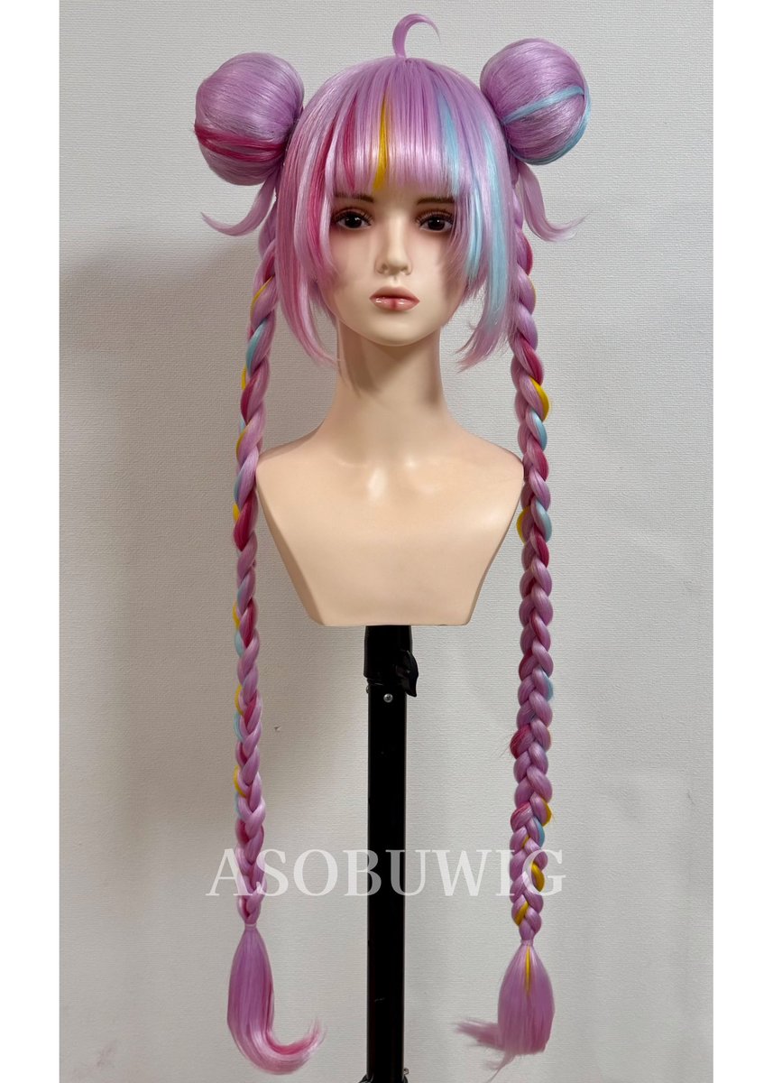 また、ゆゆ子ちゃんのウィッグはこちらの #ASOBUWIG 様にオーダーさせ