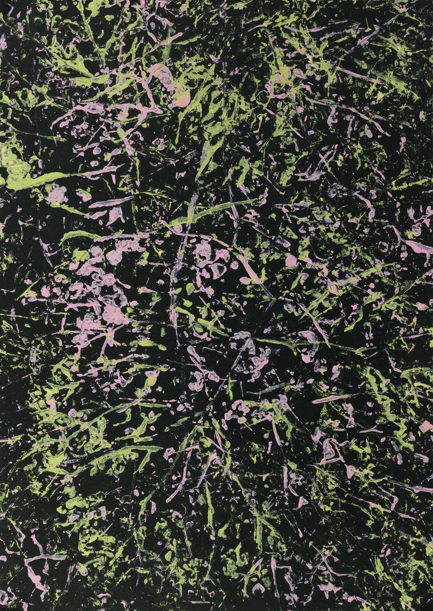 PamelaRys's tweet image. Sunny Periods with Spotty Thunderstorms in Maputo, 2022 Acrylic on paper, 30 × 21 cm, 12" × 8" #abstractart #contemporaryart