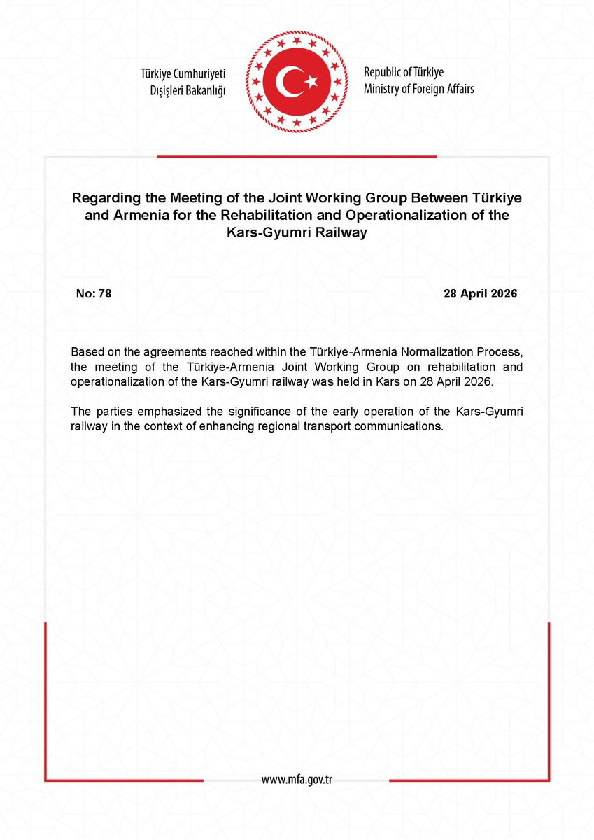 Turkish MFA tweet media