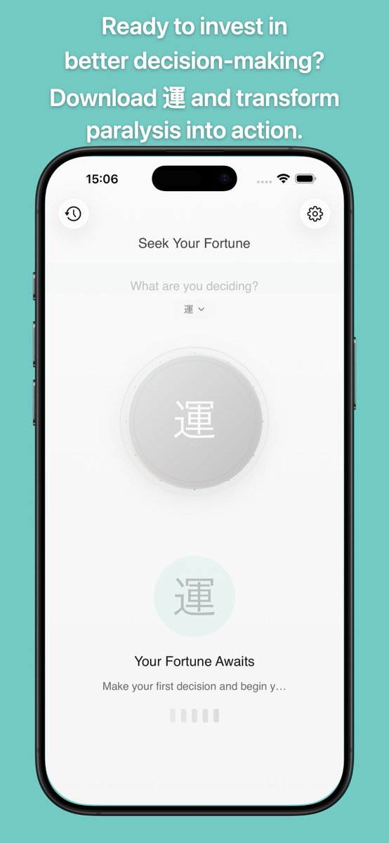 Pragmathema's tweet image. The coin decided = plausible deniability. Removes anxiety of personal responsibility. Your brain knows it's random. Your anxiety doesn't care. UN: Decision Confidence Tool leverages this. apps.apple.com/gb/app/un-deci… #DecisionAnxiety #Relief #Simple #Productivity #Focus #Minimalism