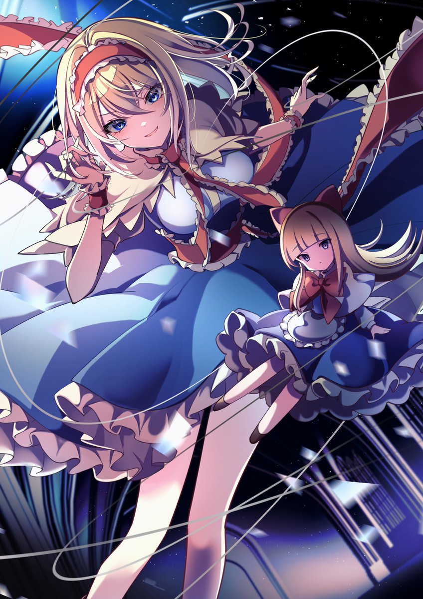新曲CDのジャケットイラストを担当させていただきました。クリアファイルの頒布もあるようです◎
個人的には魔理沙のコスプレが楽しみです！舞々さんのスペースにぜひお立ち寄りください