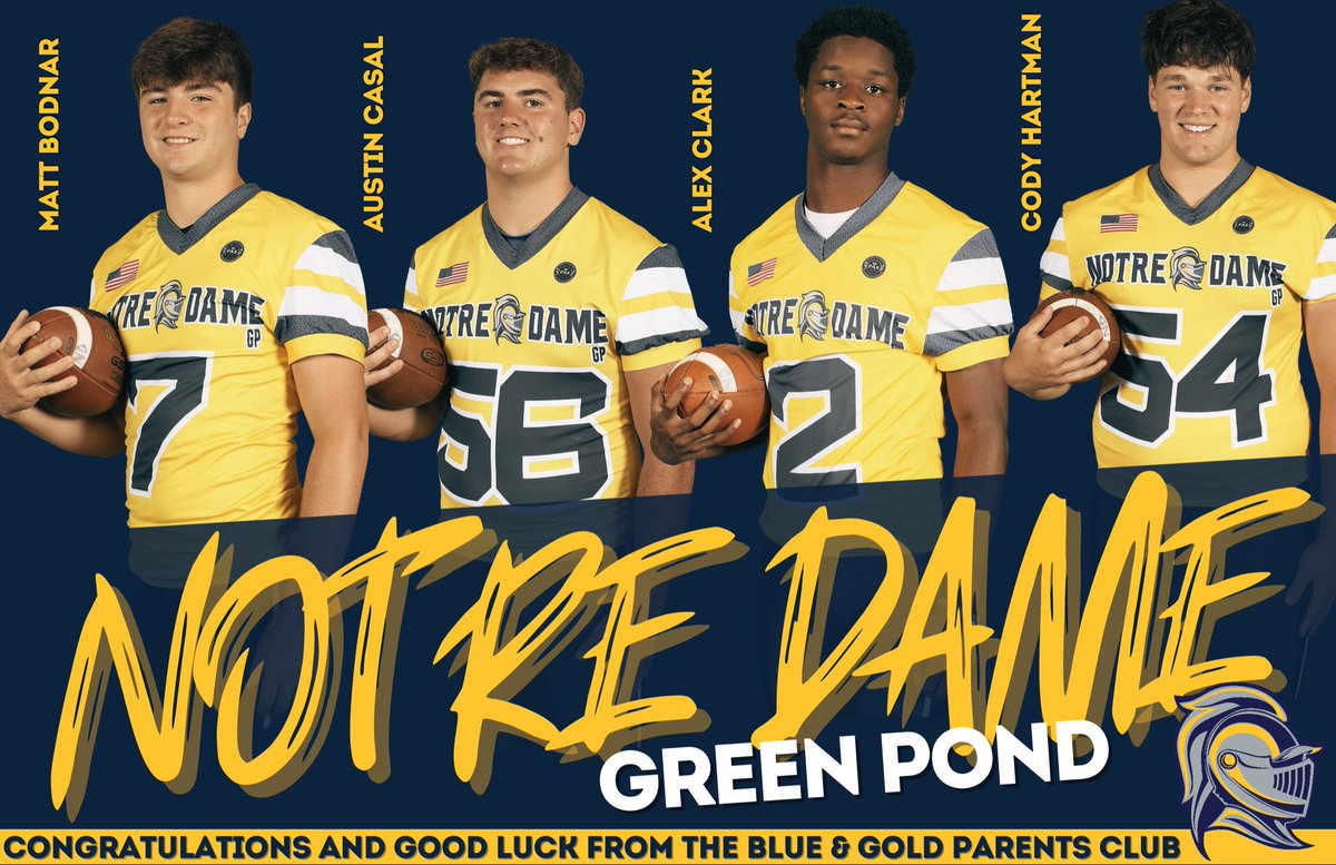 NOTRE DAME GP FOOTBALL ⭐️⭐️⭐️⭐️⭐️ tweet media