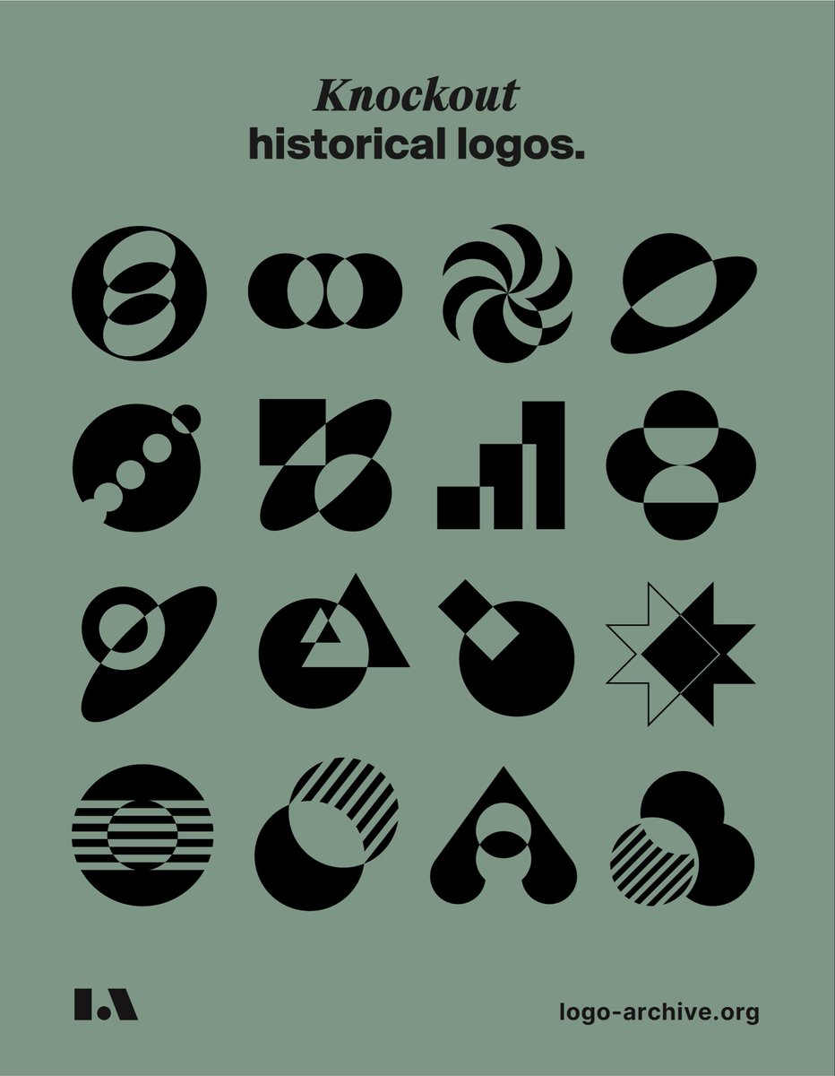 LogoArchive's tweet image. The stars of historical logo design. Discover more at logo-archive.org

#logos #branding #symbols #icons