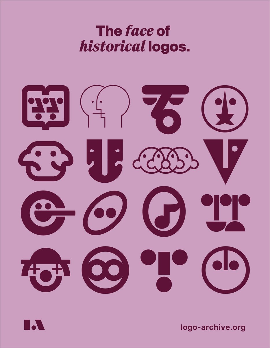 LogoArchive's tweet image. The stars of historical logo design. Discover more at logo-archive.org

#logos #branding #symbols #icons