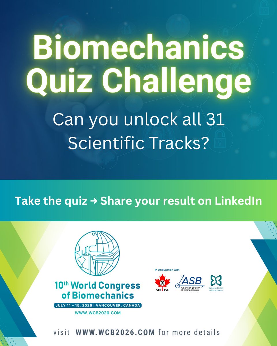 American Society of Biomechanics tweet media