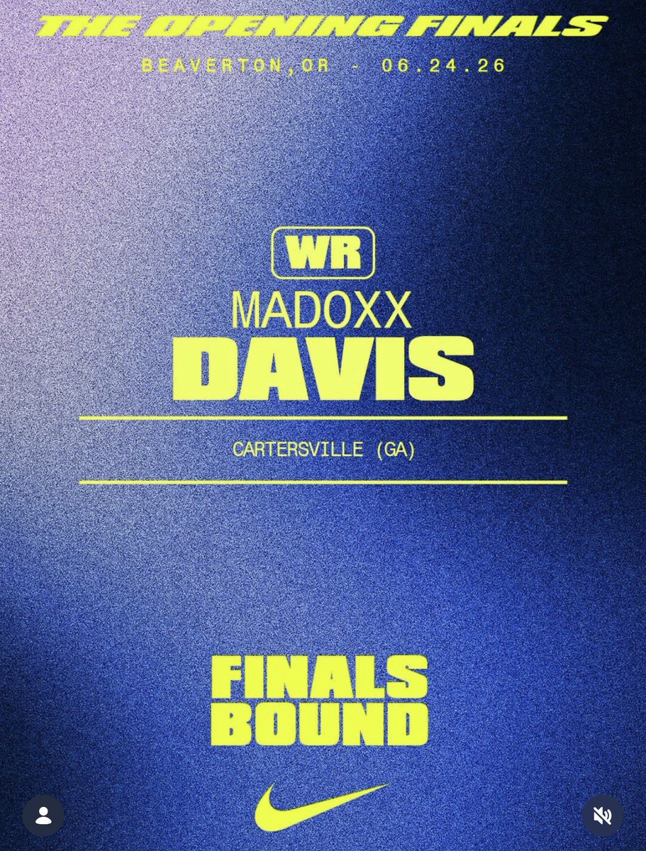 MadoxxDavis's tweet photo. Canβt wait to get busy out West! @usnikefootball @TheOpening Finals in Oregon!!
#Nike #TheOpening @CartersvilleFB @CHSHurricaneFB
@Coachkingruss @CoachQKent @DemetricDWarren
@ChadSimmons @adamgorney
@SWiltfong_
@CharlesPower
@ErikRichardsUSA
@On3 @TheUCReport @UANextFootball
@Andrew_Ivins @RecruitGeorgia @Zack_Poff_MP @dzoloty
@RustyMansell_ @Andy_Villamarzo @CraigHaubert @TomLuginbill
@CFravel247
@TomLoy247 @benjaminwolk @najehwilk @baconnetworkllc
@Aj_greene15