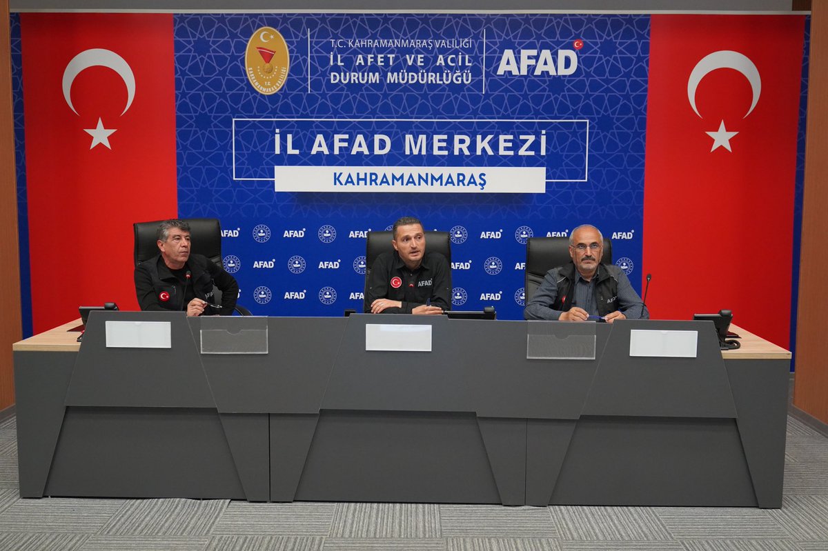 AFAD Kahramanmaraş tweet media