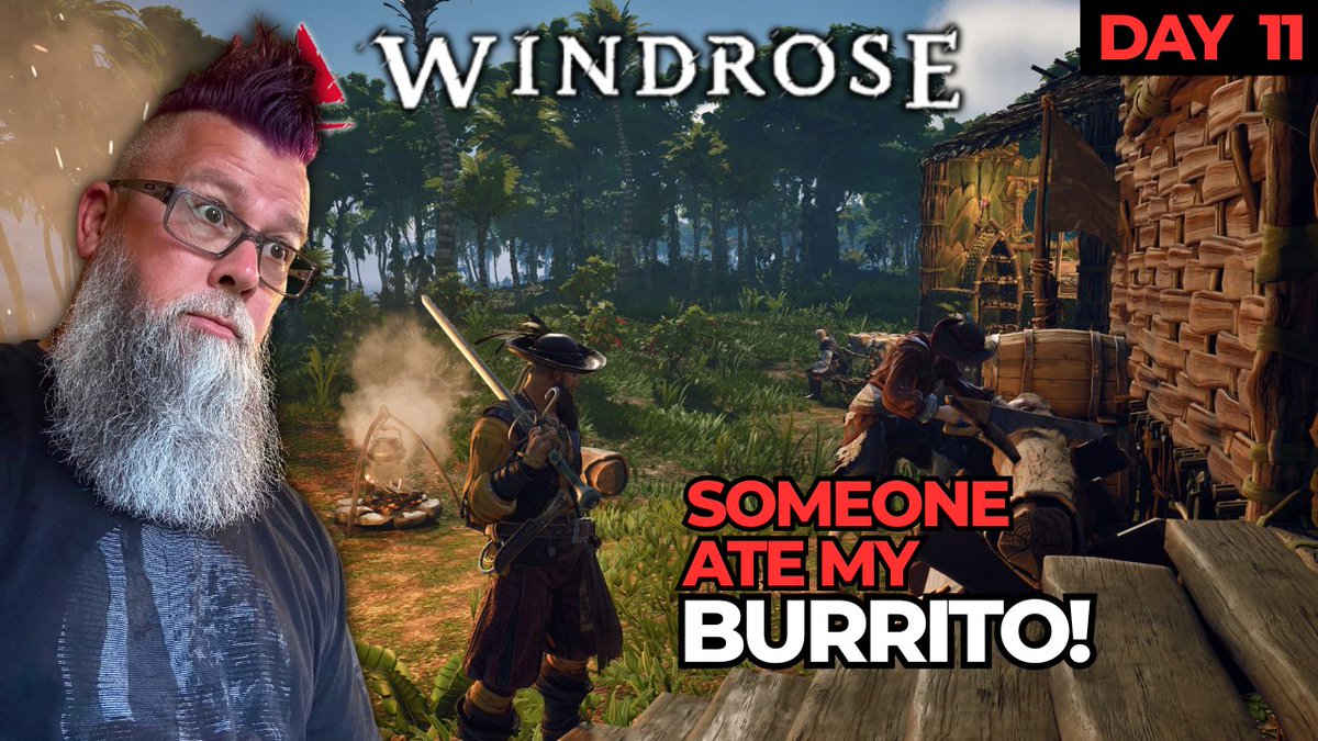 Someone Ate My Burrito on Taco Tuesday! <a href="/YouTubeCreators/">YouTube Creators</a> <a href="/PlayWindrose/">Windrose</a> twitch.tv/donnytheory