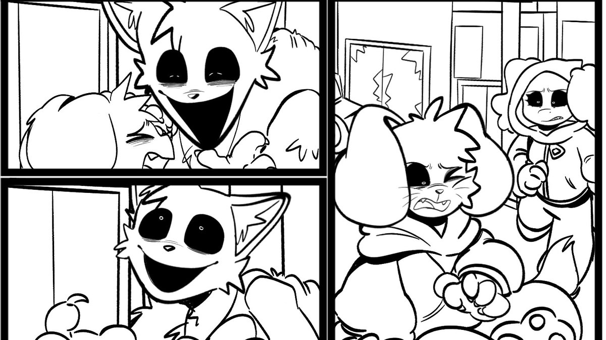 Alpha_Wolfster's tweet image. Gamer Critters Leader, Ace

W.I.P By @Mari_maria03 

Y'all wanted to meet them, here's their leader, Ace. They had to get saved from the Catnap Bigger Body.

#RERRAU #SmilingCrittersAU #NightmareCritters #Maggiemako #SmilingsCrittersOc