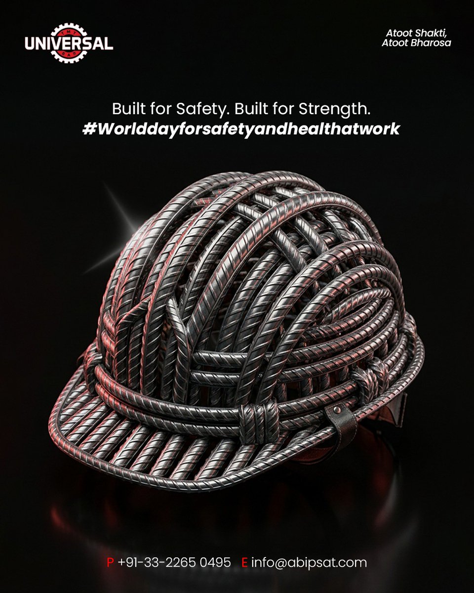 UniversalTmt's tweet image. On construction and industrial sites, safety is the first and most important step before any work begins.
#SafetyFirst #WorkplaceSafety #ConstructionSafety #IndustrialSafety #OnSiteSafety #SafetyCulture #SafeWorkplace #ZeroAccidents #WorkSmart #universaltmt