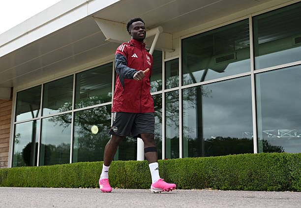 ArsenalBuzzCom's tweet image. 📸| Saka in training! ✨ #afc