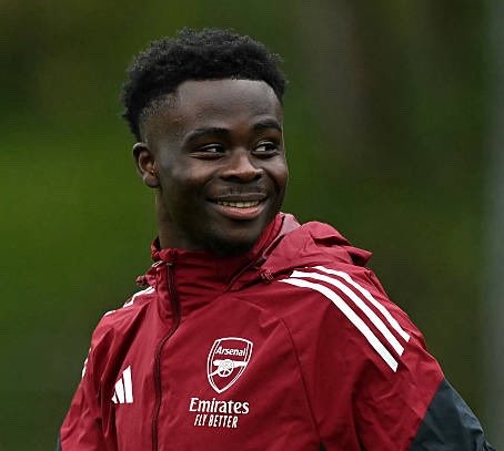 ArsenalBuzzCom's tweet image. 📸| Saka in training! ✨ #afc