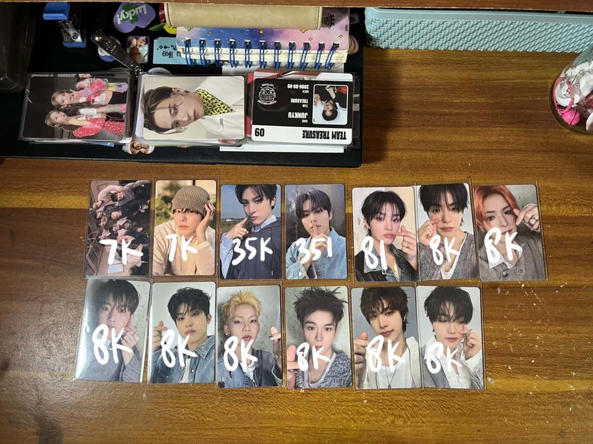 wts aab treasure esp asahi &amp; junkyu