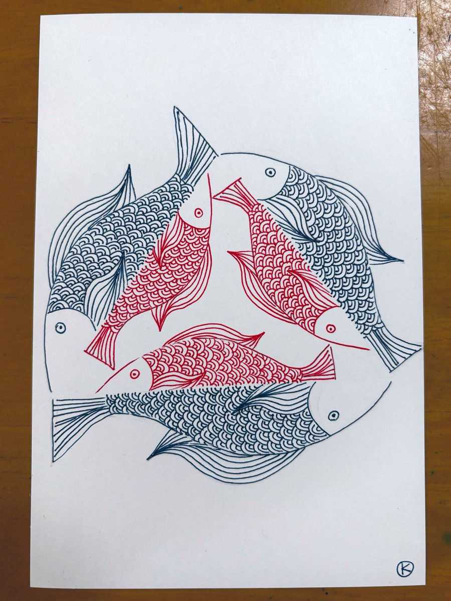 kimiuroko's tweet image. トライアングル△

#fish #art #diving #pen #photo #sea 
#魚　#海　#鱗　#ダイビング　#釣り
#水族館　#インテリア　#ハンドメイド
#イラスト　#ペン　#写真　#アート
#三角