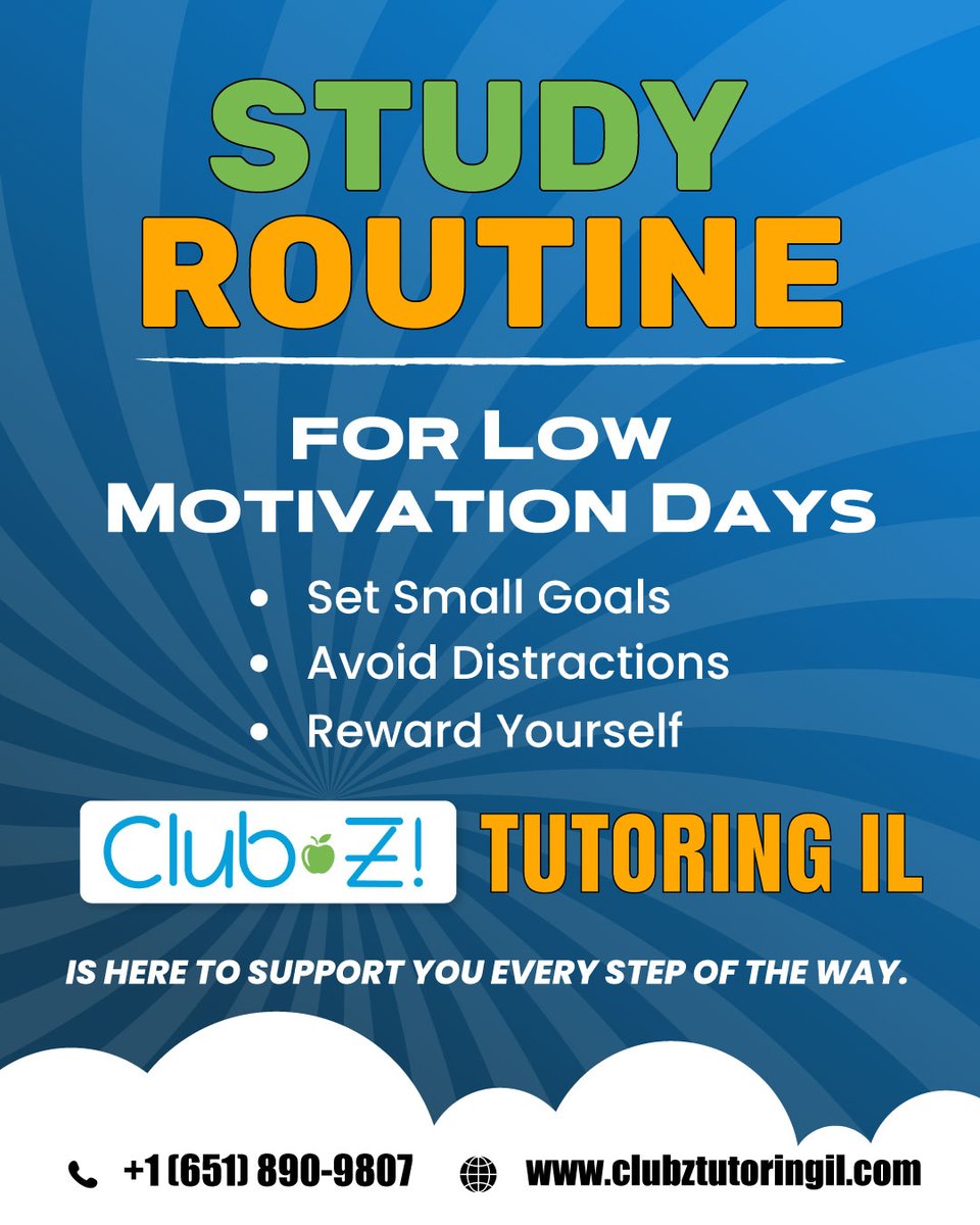 clubztutoringil's tweet image. Progress over perfection 📚
Show up, even on tough days!

#ClubZtutoringIL #NoDaysOff #StudyGrind #DisciplineOverMotivation #DoItAnyway #StudentHustle #RiseAndStudy #FocusedMind #StudyEnergy #KeepPushingForward #AcademicMindset #GrindNowShineLater #DailyProgress #StayDriven