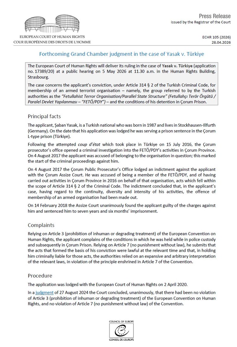 ECHR CEDH tweet media