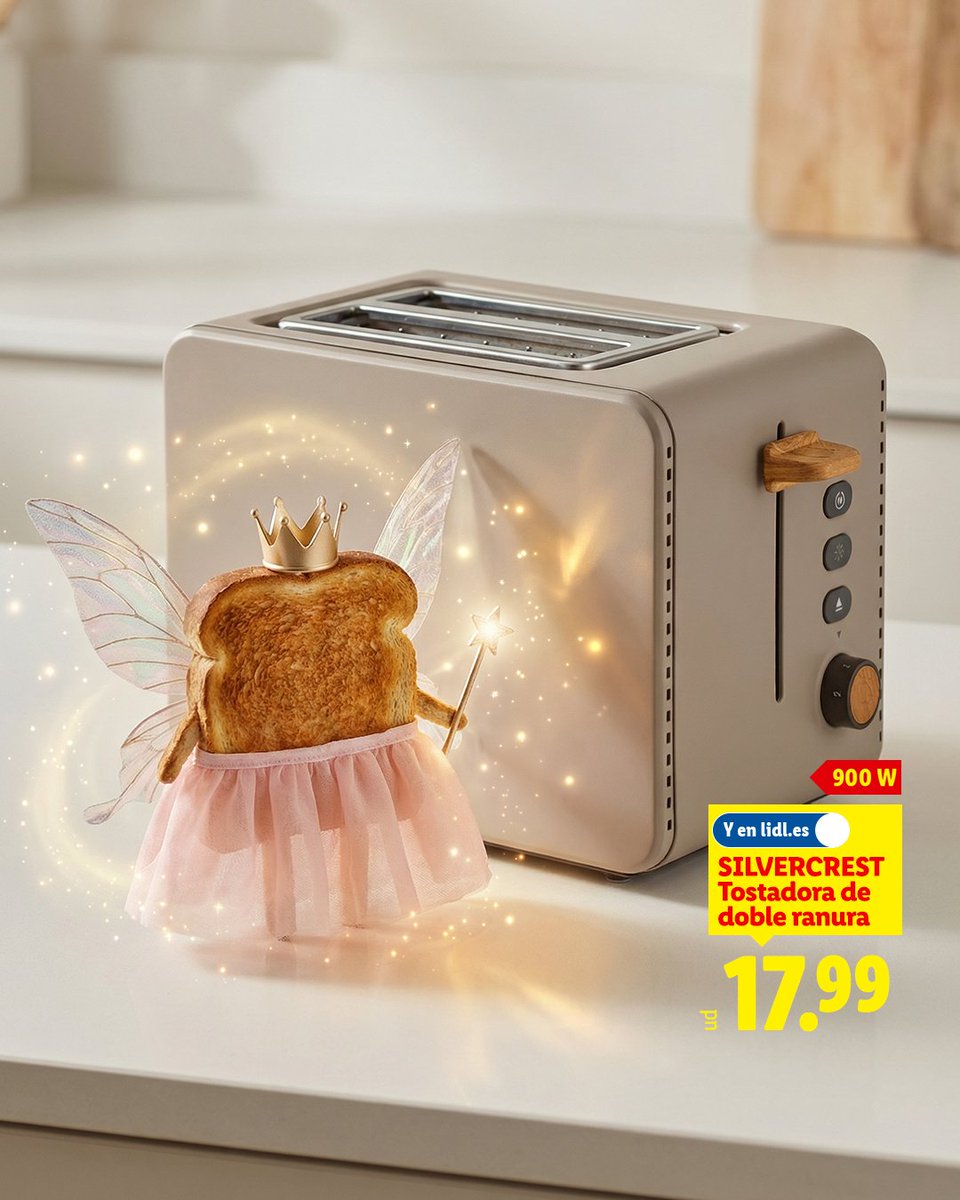 La tost✨hada✨. 

Hace magia en tus desayunos.