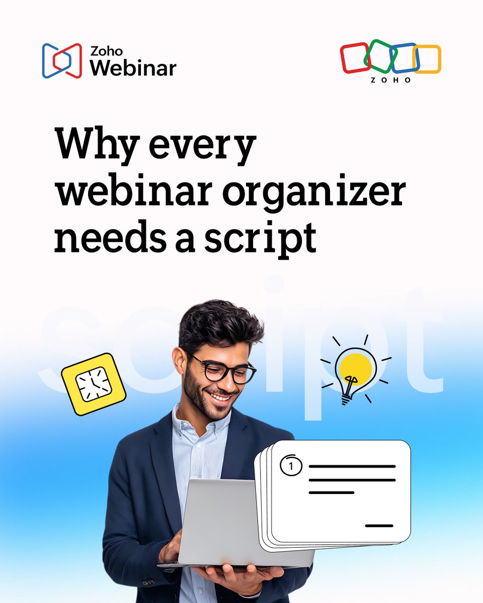 Zoho Webinar tweet media