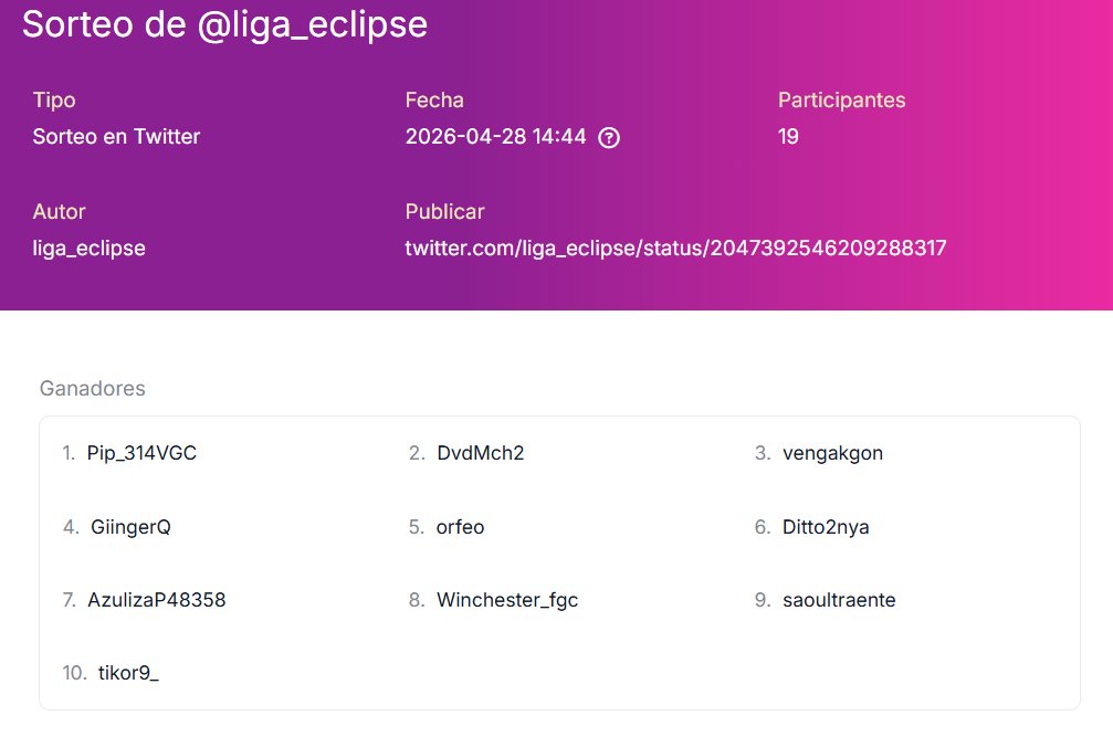 liga_eclipse's tweet photo. Pues ya tenemos los ganadores, MD para reclamar el Floette
@Pip_314VGC @DvdMch2 @vengakgon @GiingerQ @orfeo @Ditto2nya @AzulizaP48358 @Winchester_fgc @saoultraente @tikor9_ https://t.co/VV515qIaFP