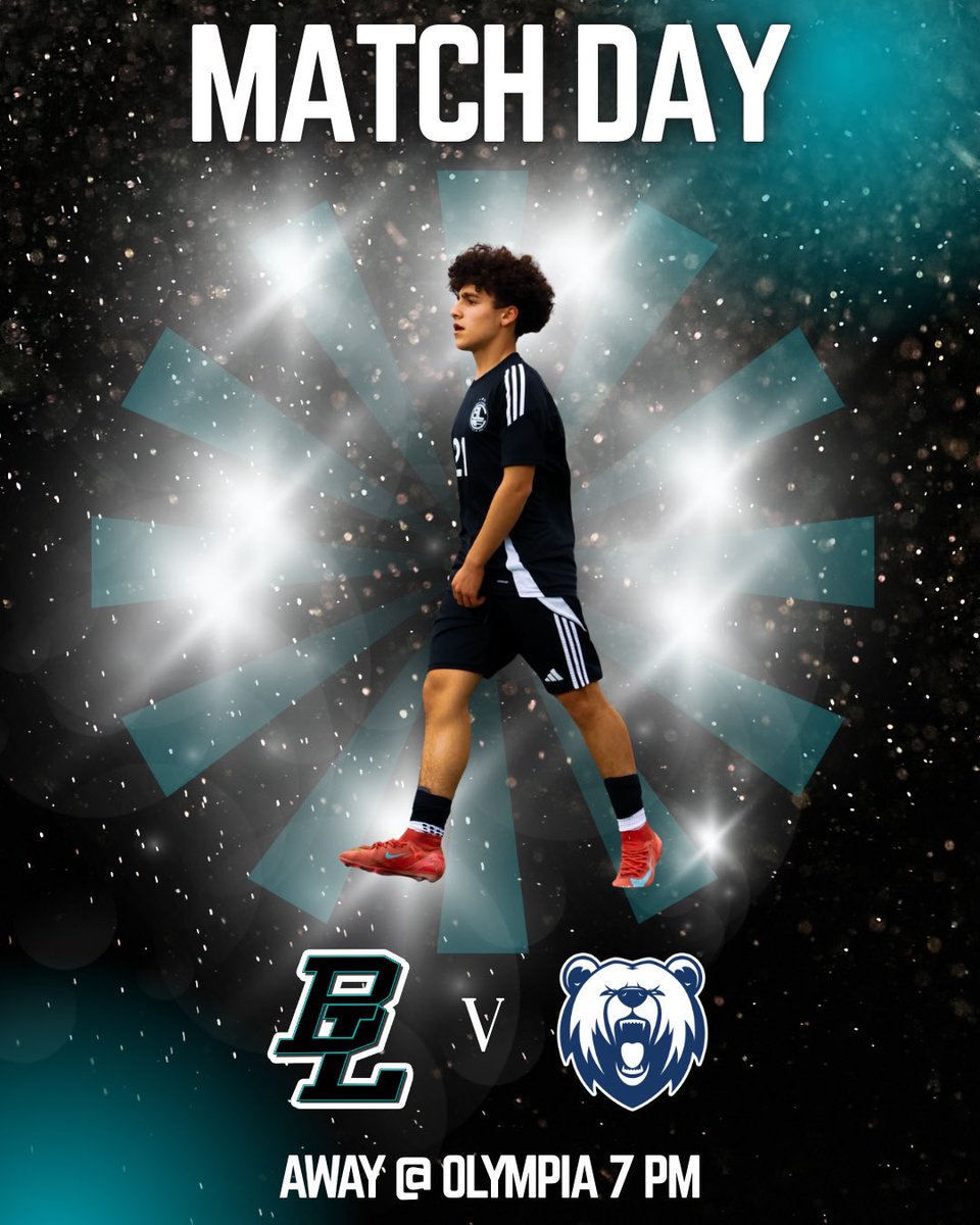 ⚽️ GAME DAY! ⚽️
We’re on the road to take on Olympia! 📍Ingersoll  Stadium
⏰ JV – 5 PM | Varsity – 7 PM