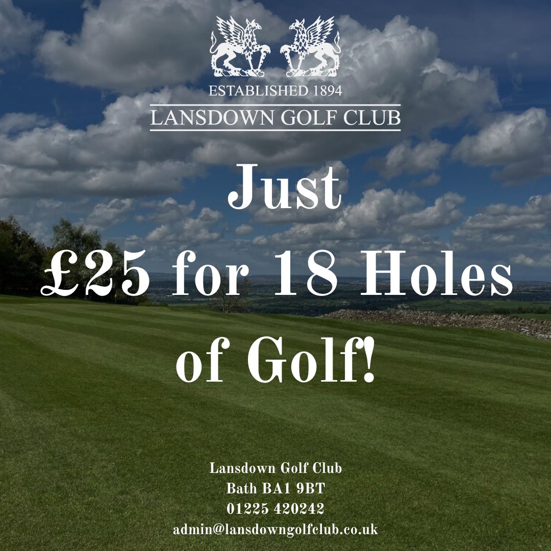 Lansdown Golf Club tweet media