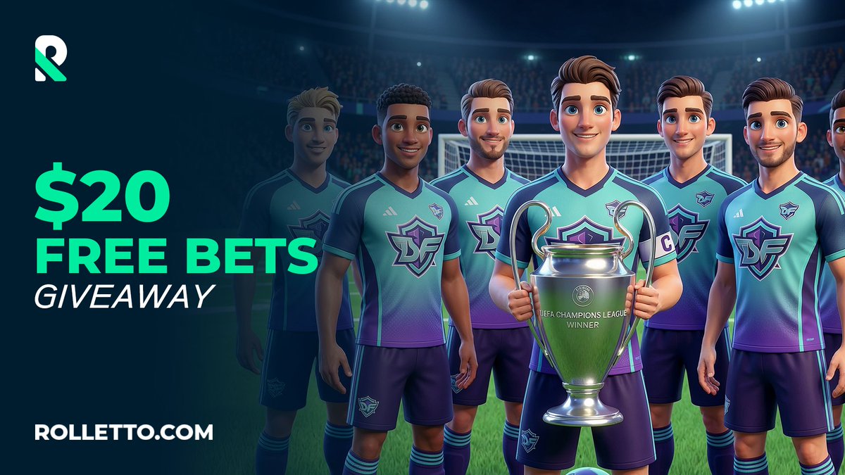 RollettoWorld's tweet photo. 🎉 $20 FREE BETS GIVEAWAY 🎉

💥 Jump in and compete for your share of the $20 Free Bets with Rolletto! ⚡💰

👉 Play now: https://t.co/pKDUH9b35e

❤️ Like 💬 Comment 🔁 RT & 👥 Tag 2 friends to join the action 🎯🚀

Follow @RollettoWorld for more rewards, promos and big wins 🏆✨