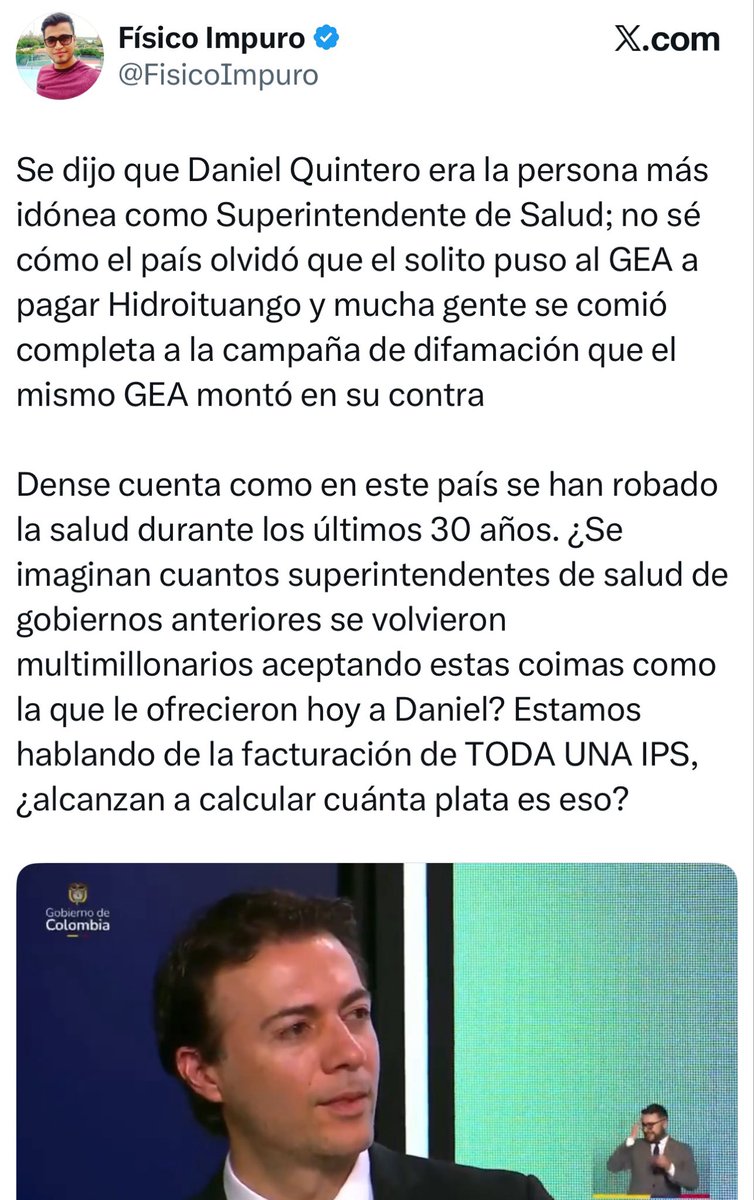 Di que te pagan por postear en X, sin decir que te pagan.
Este man es muy descarado