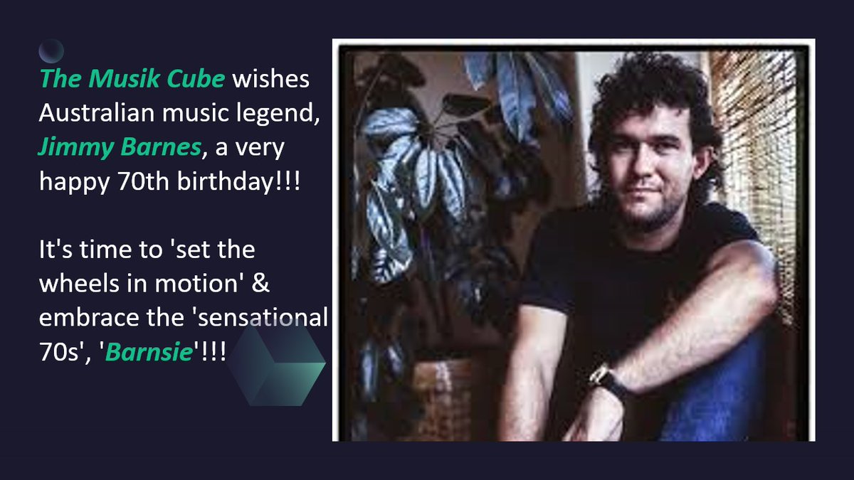 yarn22's tweet photo. Wishing Australian music legend &amp; icon,Jimmy Barnes @JimmyBarnes,a very happy 70th birthday!!! 🎂

#Barnsie, may you 'set the wheels in motion' from today onwards &amp; embrace your 'sensational 70s'!!!  🎙️

#JimmyBarnes Many happy returns!!! 🇦🇺 https://t.co/cSkjswUEfS
