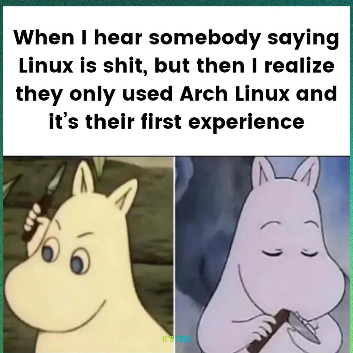 It's FOSS tweet media