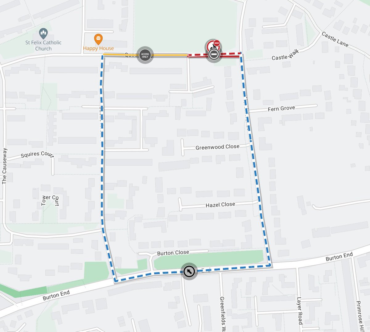 Suff_highways's tweet image. ⚠️ 𝙐𝙥𝙘𝙤𝙢𝙞𝙣𝙜 𝙬𝙤𝙧𝙠𝙨: Queensway, #Haverhill will be closed 7pm Wed 29 Apr-5am Thu 30 Apr for road repairs.

The road will only need to be closed for a time during the advertised hours. Access will be maintained for residents and businesses throughout.