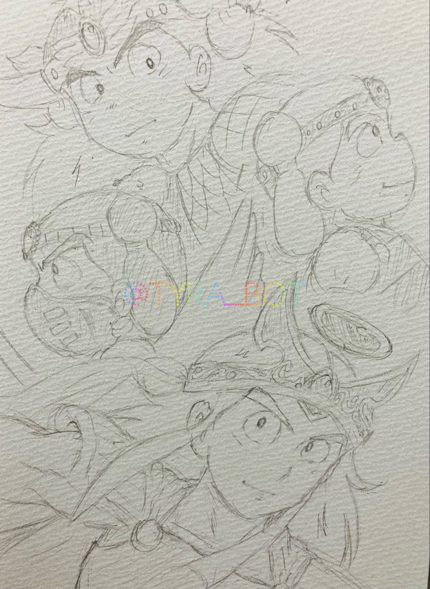 最近全然描けなかったから思いきりヤマトを描いてきた満足