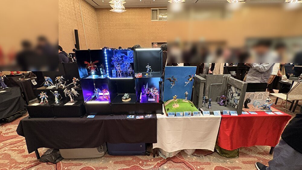 funi2_indo's tweet photo. まるち、なごフェス、ダイダイダイとここ最近身内がほぼ周りにいる展示会ばかりだったので、展示＜会話が主になっていたのですが、今回ほぼアウェイの大型展示会の京都に出てわかった…いや思い出したのは『主役はモデラーでも主催者やゲストでもなく、参加するモデラーの各作品』って簡単な事を忘れて https://t.co/x40kT28Rel