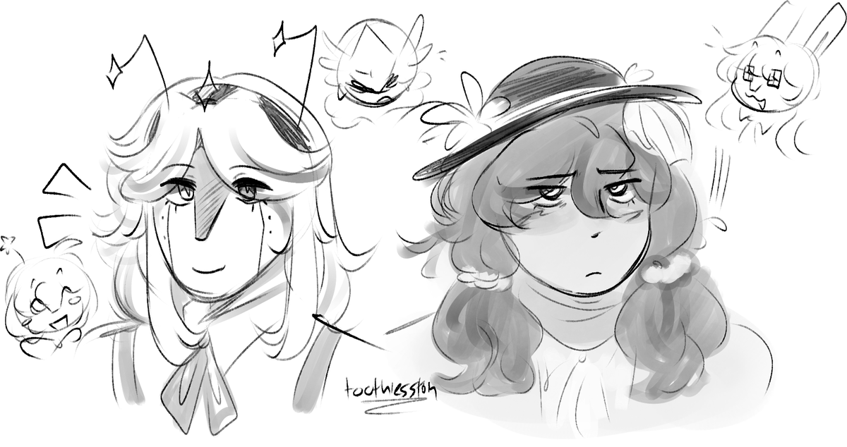Tooth_lessTDM's tweet photo. Hello!! (＾▽＾)/ ✨
🍂Lillie/Emil/Cathy! [She/They]
🌿Artist &amp; Animator !!
🍁Multifandom+OCs (Zelda, PKMN, Roblox, FNAF, Project Moon, Ultrakill, Until Then, DC, Rain World + More!)
🍀https://t.co/mRJ0r0f6lV
🌲More info below!! https://t.co/ZBKhrrSo4F