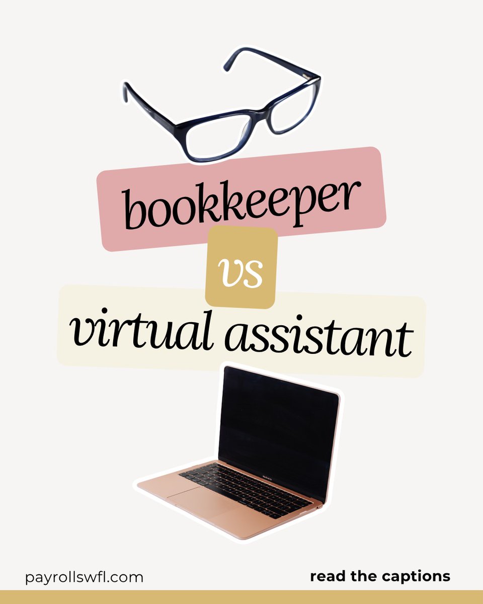 JandOTaxAccount's tweet image. Bookkeeper or VA? 📝 Bookkeepers handle financial records, reconciliations, and reports. VAs manage admin tasks like emails. For accurate numbers, you need a pro.
How do you handle your books? 👇
#bookkeeper #Florida #jandotaxaccounting