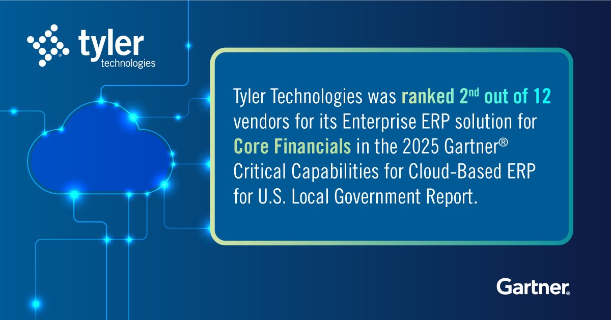Tyler Technologies tweet media