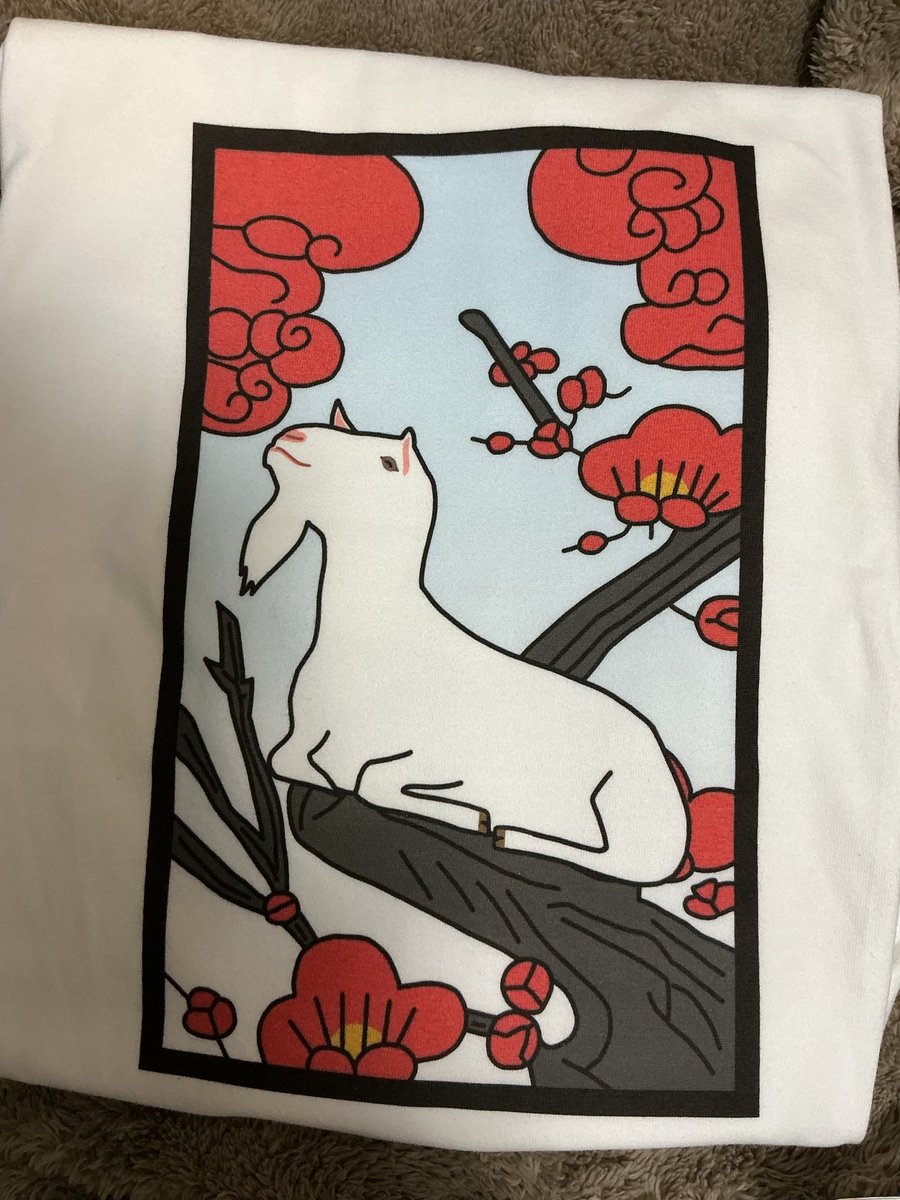 pooh___kumano's tweet image. SUZURIで購入したメダカヒレさんのヤギTシャツが届きました😊
すごく素敵💓
早く半袖が着られる季節にならないかなぁ☺️

#SUZURI
#Tシャツ
#ヤギ