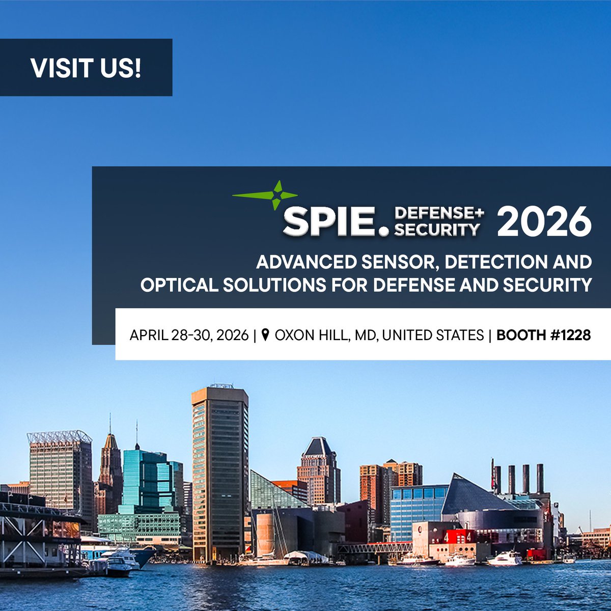 Excelitas's tweet image. #Excelitas is at #SPIE Defense + Security 2026!

Visit Booth #1228 to discover our cutting-edge #sensor &amp;amp; #detection technologies. Plus, don't miss the newest addition to our family, #LuxiumSolutions, at Booth #831.

🔗 excelitas.com/press-release/… 

#SPIEDS #ExcelitasTradeshow