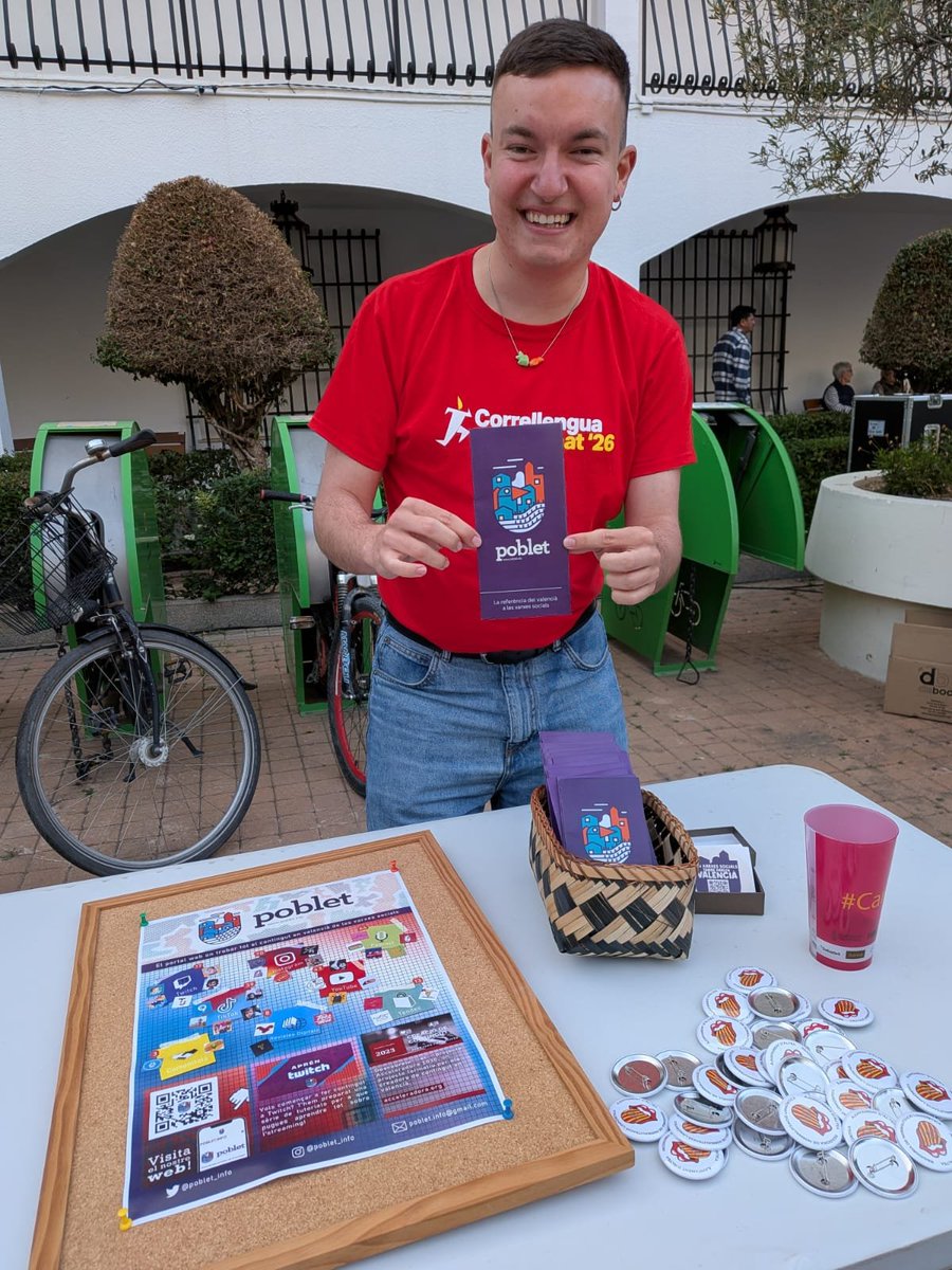 Al <a href="/Correllengua_/">Correllengua Agermanat</a> també vam donar a conéixer els creadors de contingut en valencià de les xarxes socials ❤ Aquells que fem ús de la llengua en l'àmbit digital 🔥

Troba'ns a poblet.info