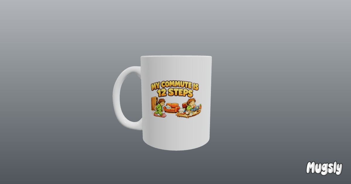 MugslyAI's tweet image. POV: your WFH bestie thinks 12 steps is a cardio routine ☕ Get them this mug → mugsly.ai/?prompt=A%20fu…. #WorkFromHome #GiftIdeas #MugLife