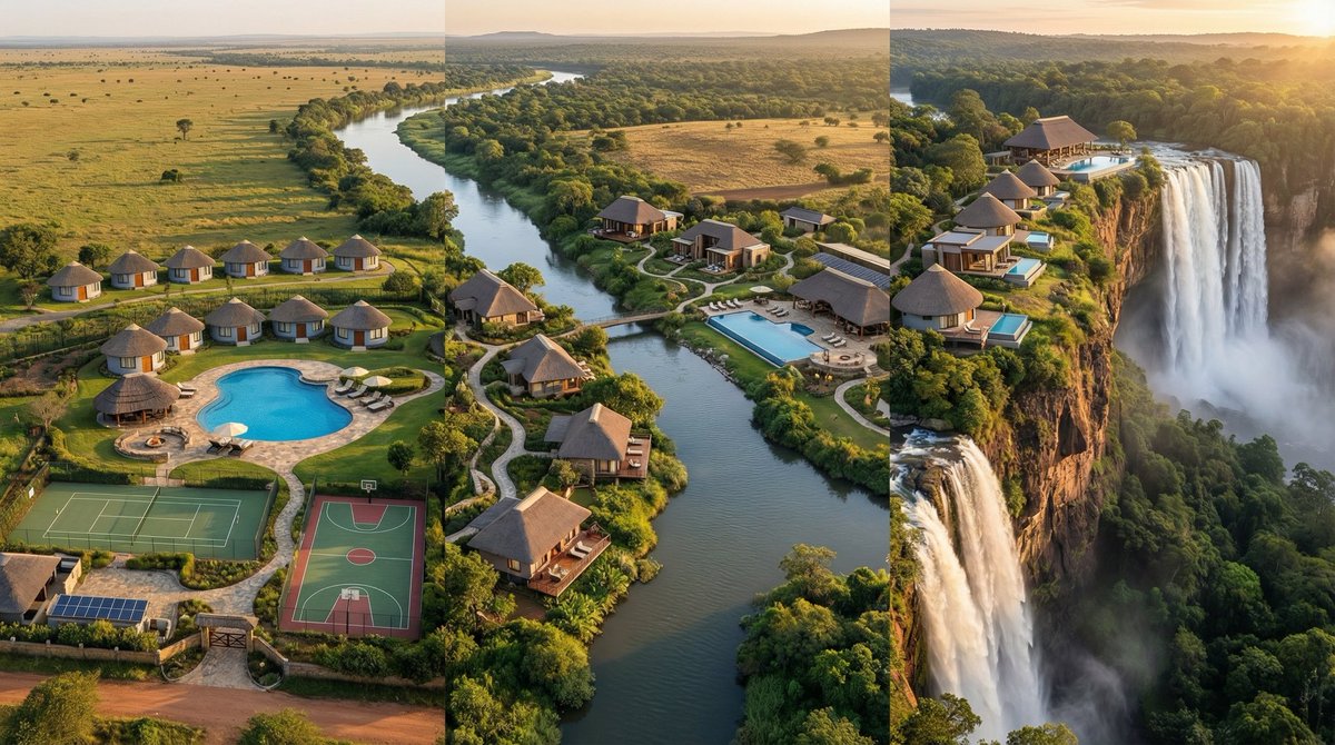 Blueversiooz's tweet image. Riverside villas, open landscapes, and a waterfall view that defines the experience.
/Villas au bord de l’eau, grands espaces et vue sur cascade.
📩DM US TODAY FOR MORE INFO ABOUT THIS PROPERTY 😊🙏
#blueversiondesigns #resort #realestatesales #pourtoii #goviral