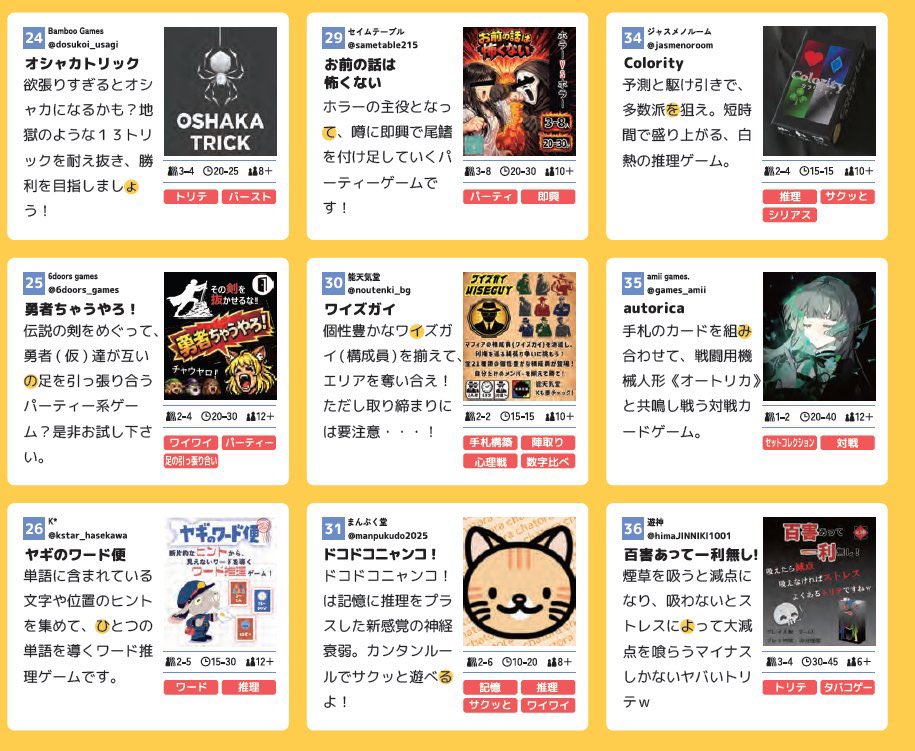 茶々屋@キメラアート_K26両ゲムマ2026春 tweet media